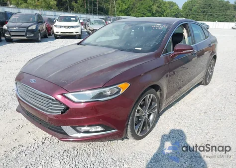 2017 Ford Fusion Titanium from USA, damaged, VIN 3FA6P0D91HR120650